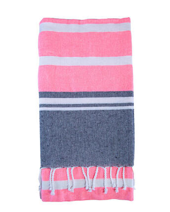 FOUTA C FLUOR FUCHSIA