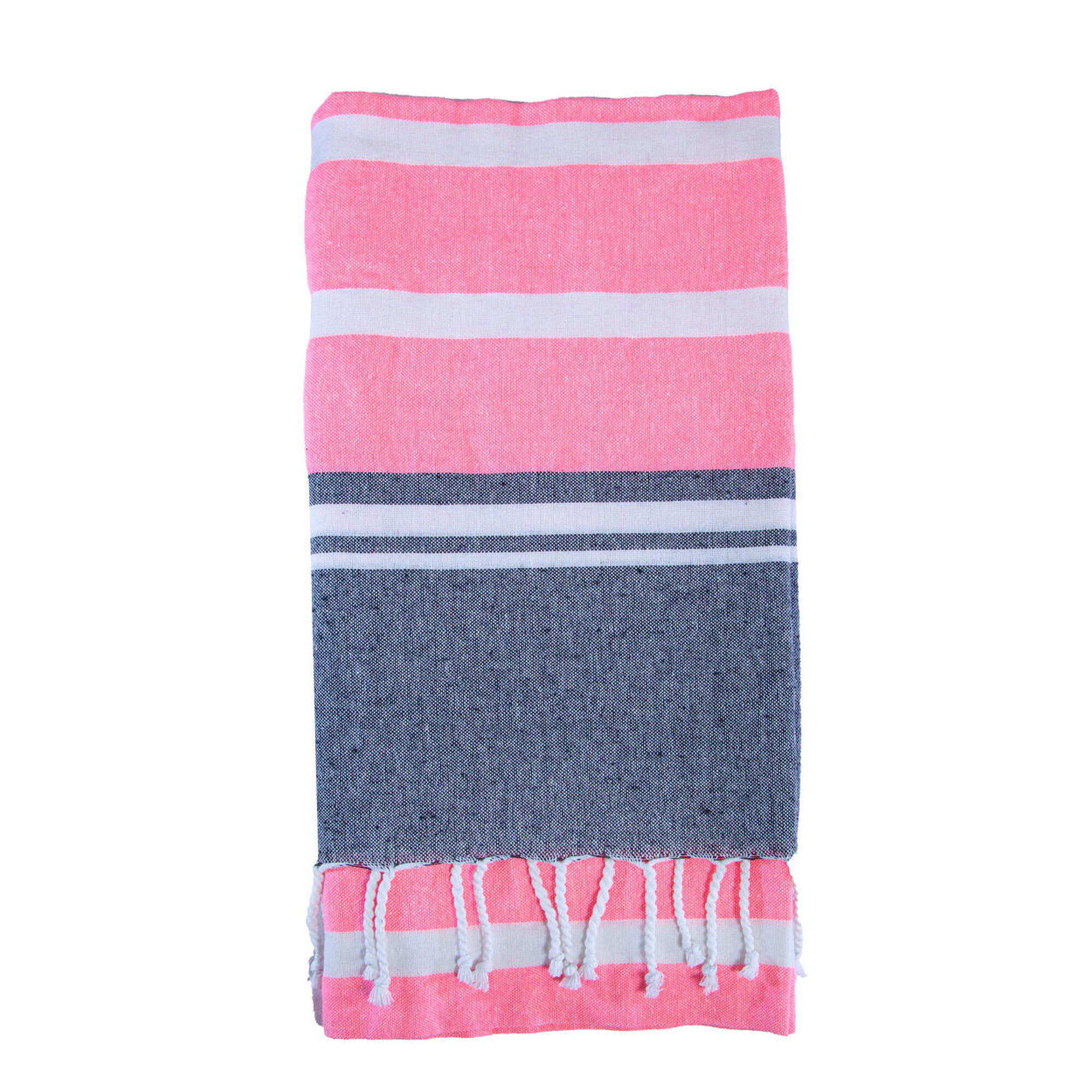 Sun & Surf - Fouta C Fluor Fuchsia - Paréo - Rose - Taille Unique - Decathlon