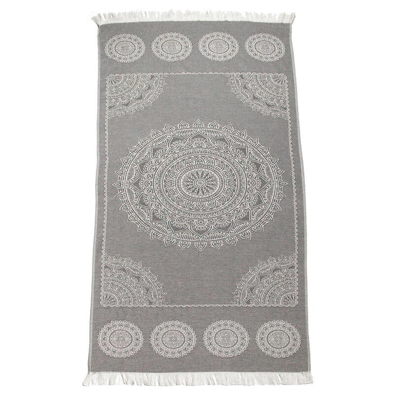 FOUTA JACQUARD MANDALA