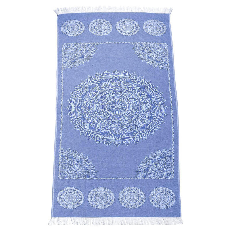 FOUTA JACQUARD MANDALA