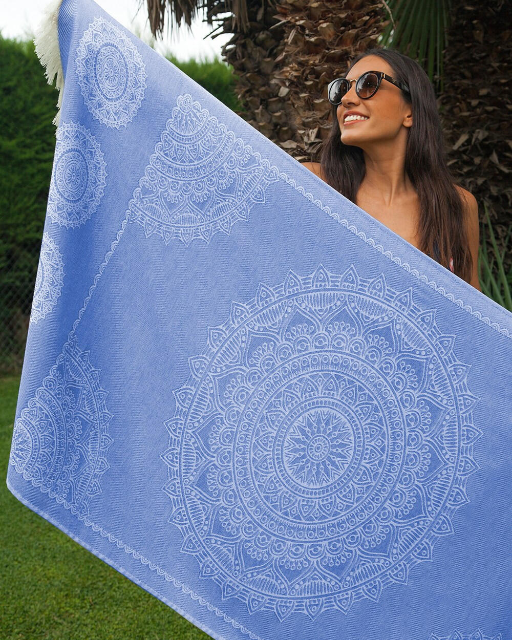 JACQUARD-MANDALA-Handtuch 4/4