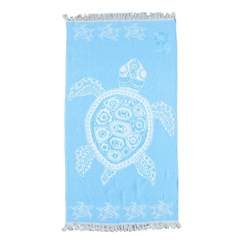 FOUTA JACQUARD TORTUGA