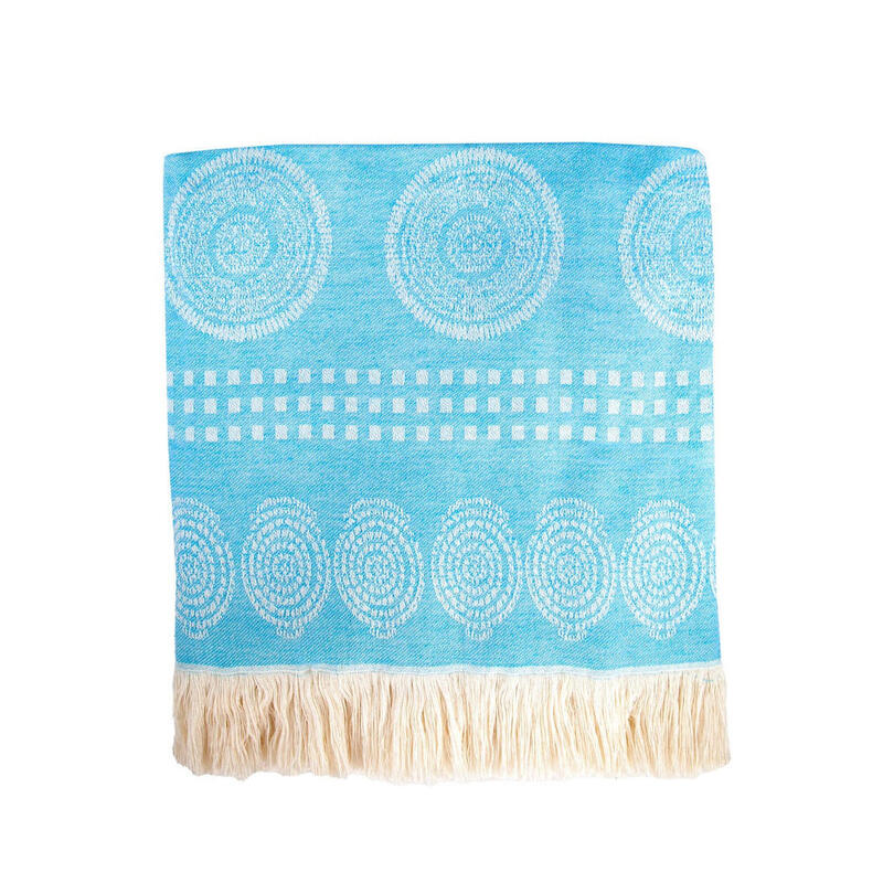 FOUTA JACQUARD MANDALA