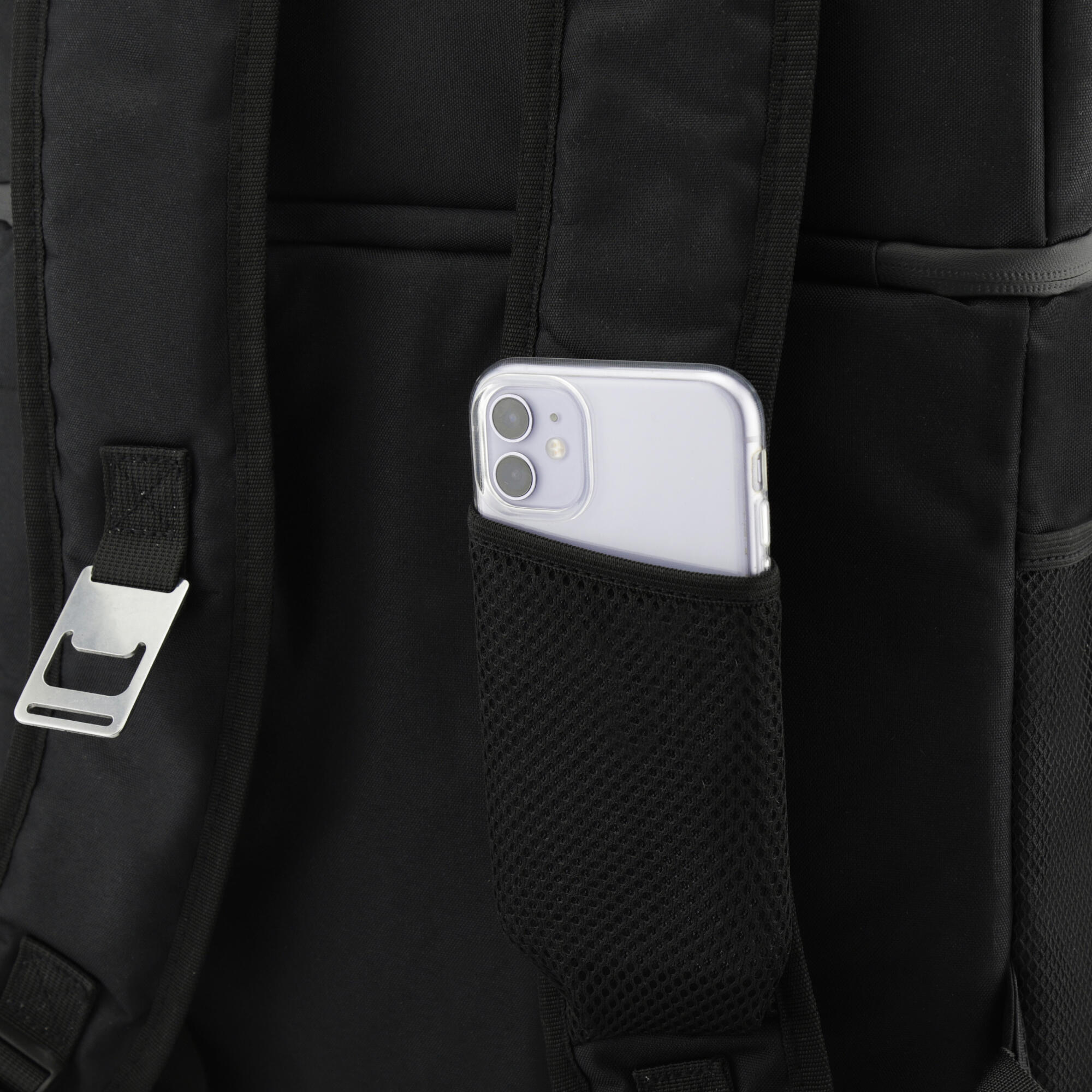 Bolsa térmica isolada de 4 camadas - 28 litros - Lancheira - Cor: Preto 6/7