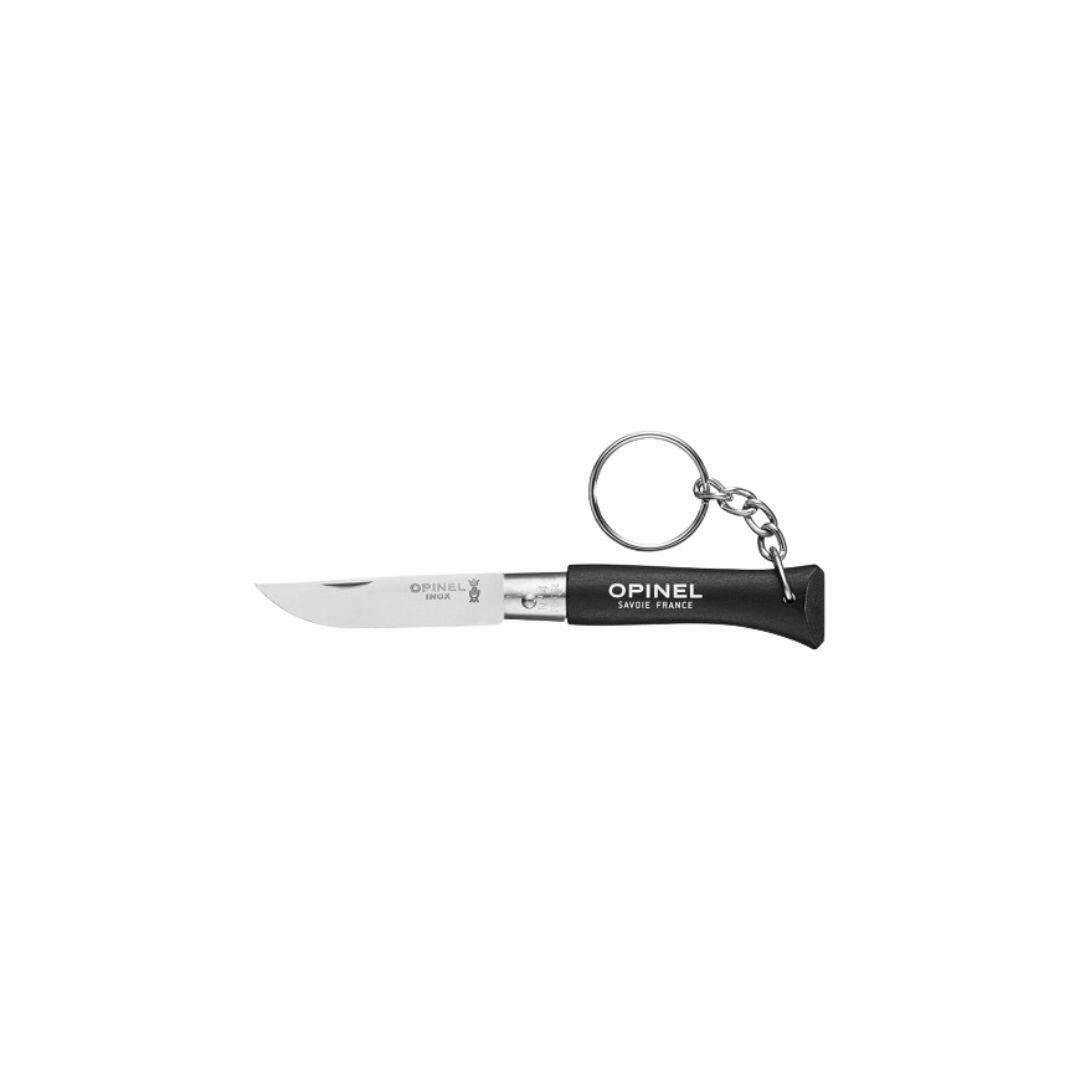 Opinel - Couteau Porte Clé Opinel N°4 Inox-noir - Couteau - Noir - Taille Unique - Decathlon