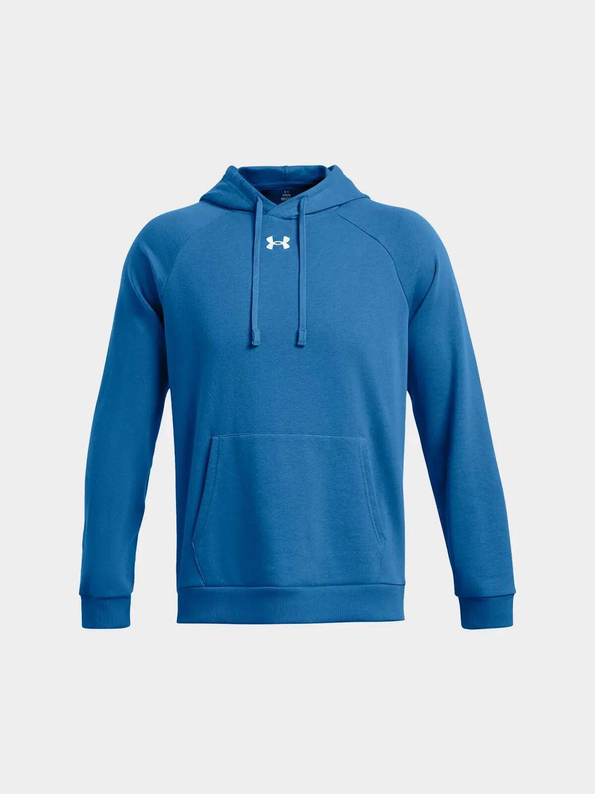 Under Armour Rival Fleece Kapuzenpullover Herren - Blau 5/6