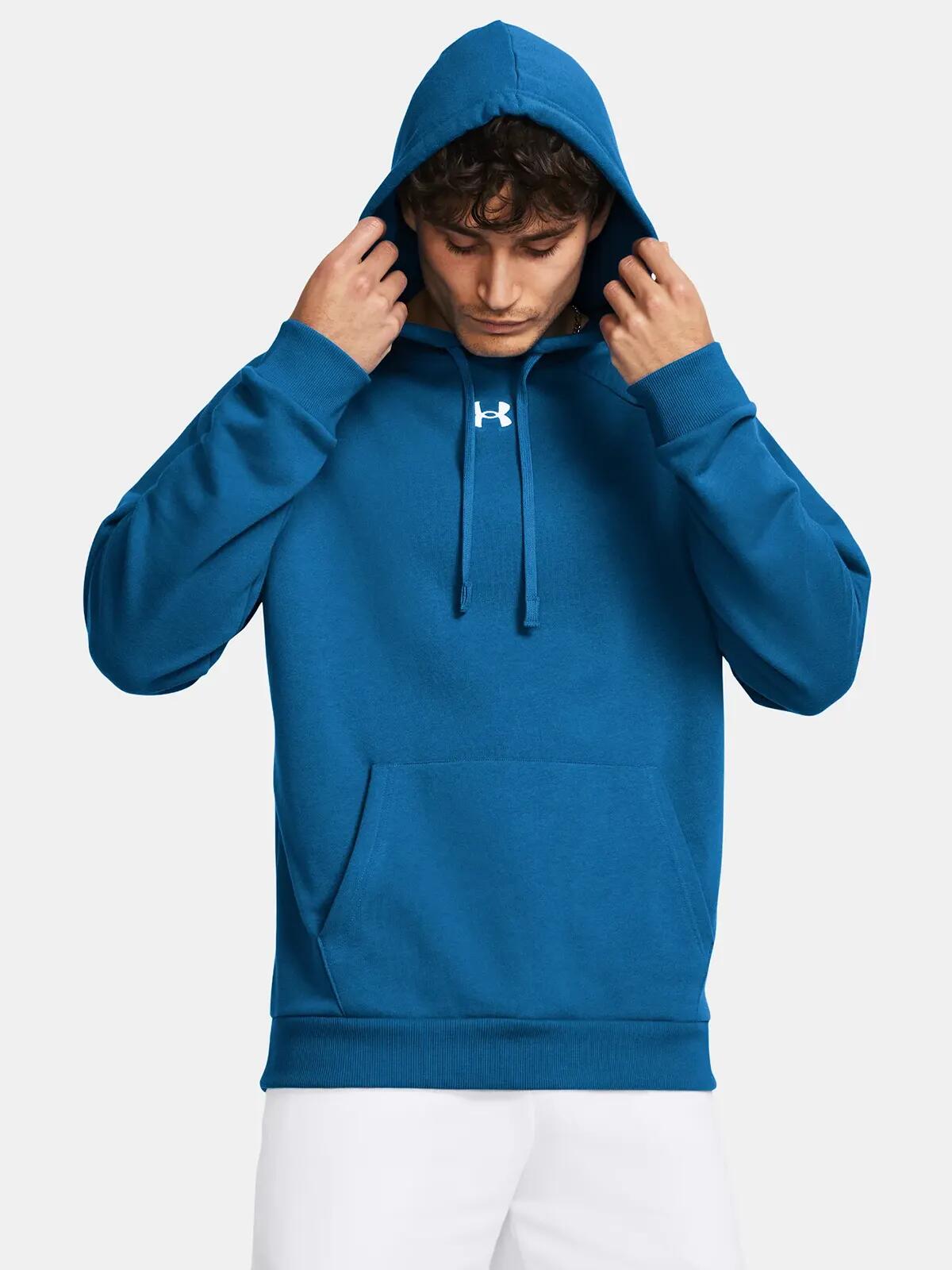 Under Armour Rival Fleece Kapuzenpullover Herren - Blau 2/6