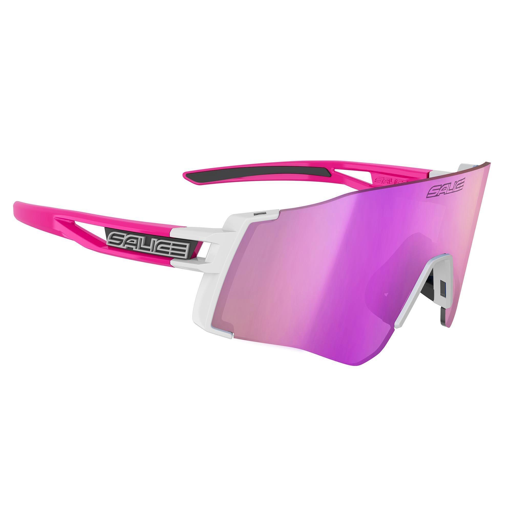 Salice - Lunettes De Soleil Salice Salice 026s - Small Femme Taille One Size - Lunettes De Soleil - Blanc|violet - No Size - Decathlon