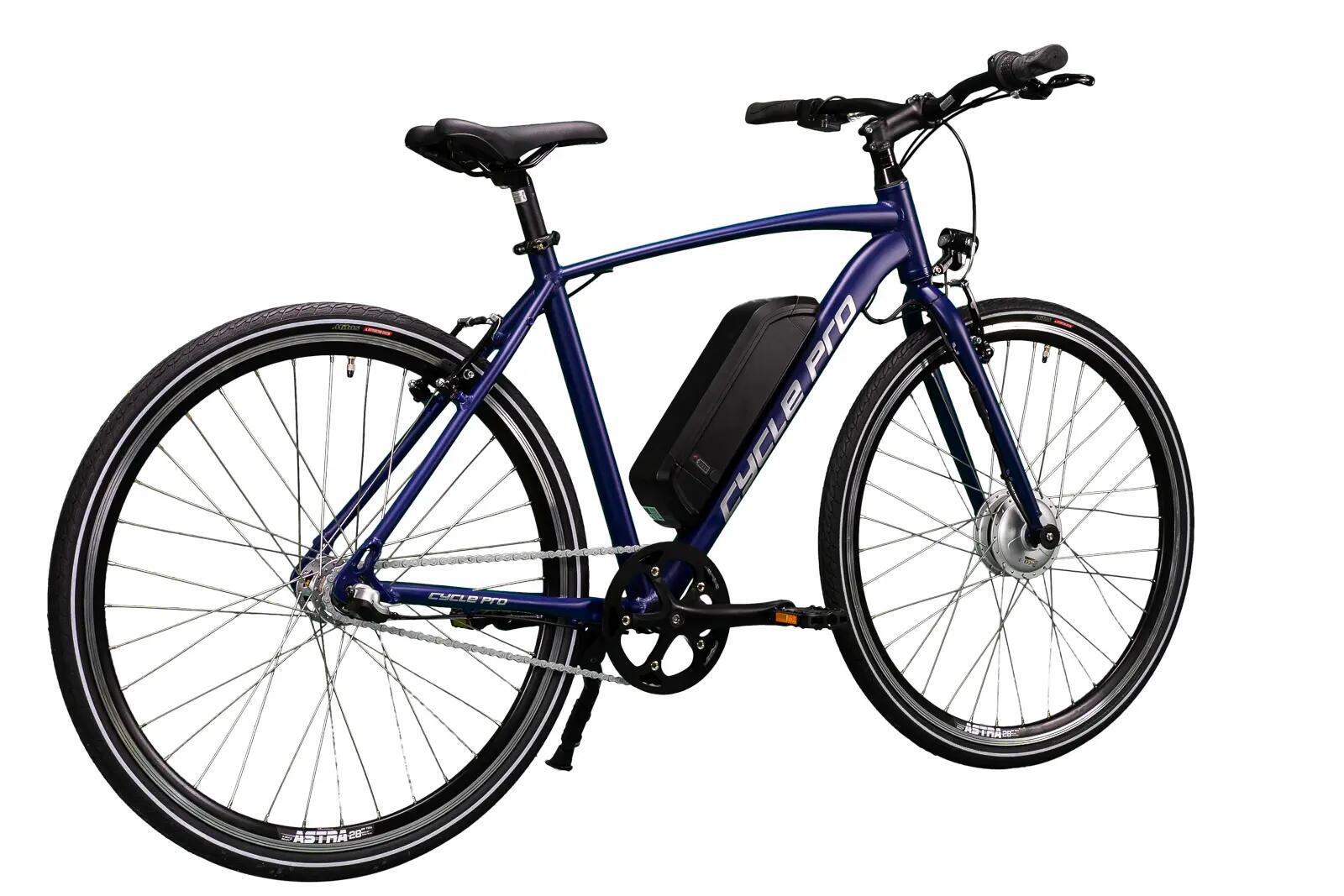Vélo électrique Cycle Pro 28171 - 28 pouces, M-L, bleu 3/7