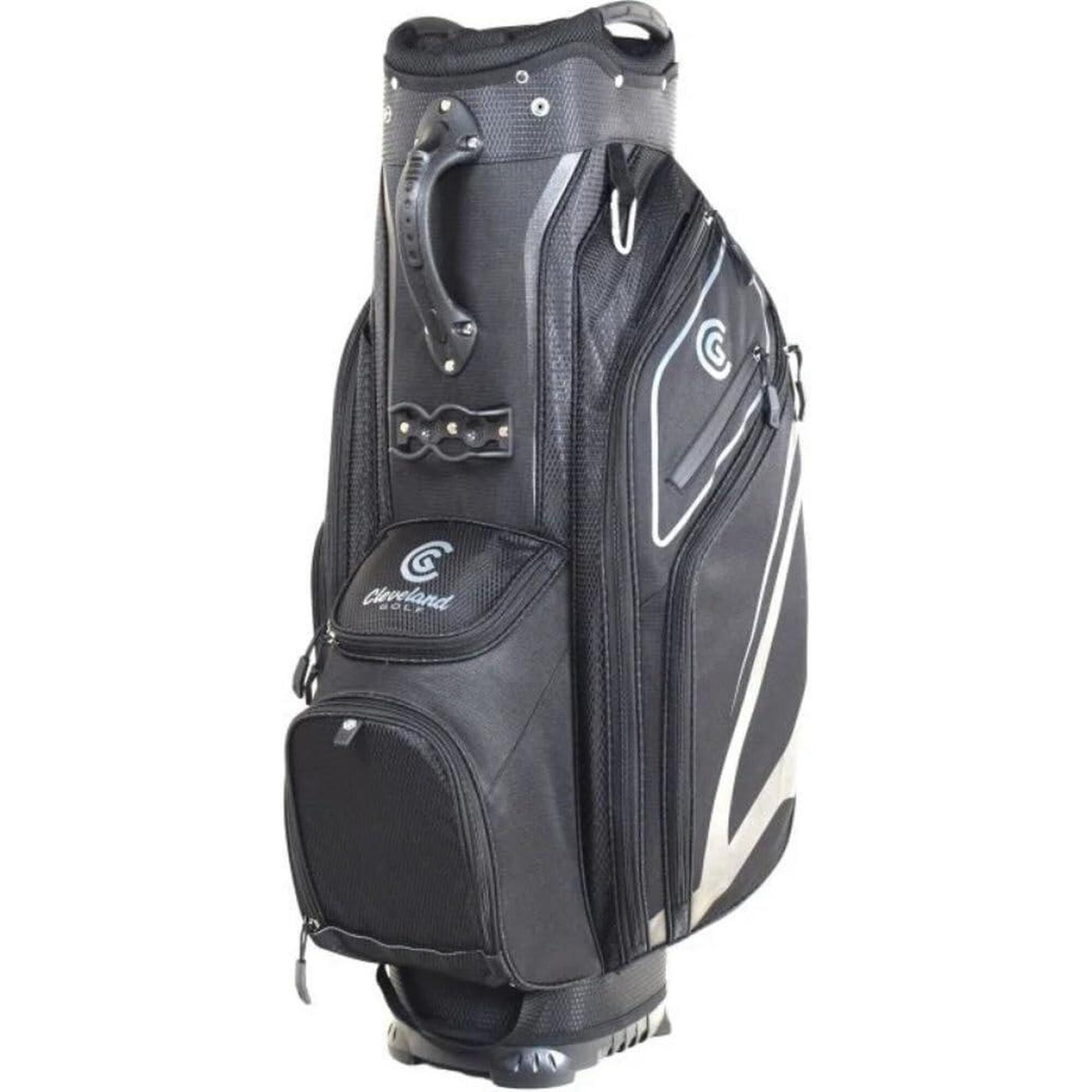 Cleveland Golf Friday Bolsa de Golf, Negro/Gris