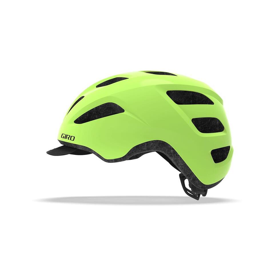 Kask rowerowy Miejski Giro Cormick Matte Highlight Yellow Black 54-61cm