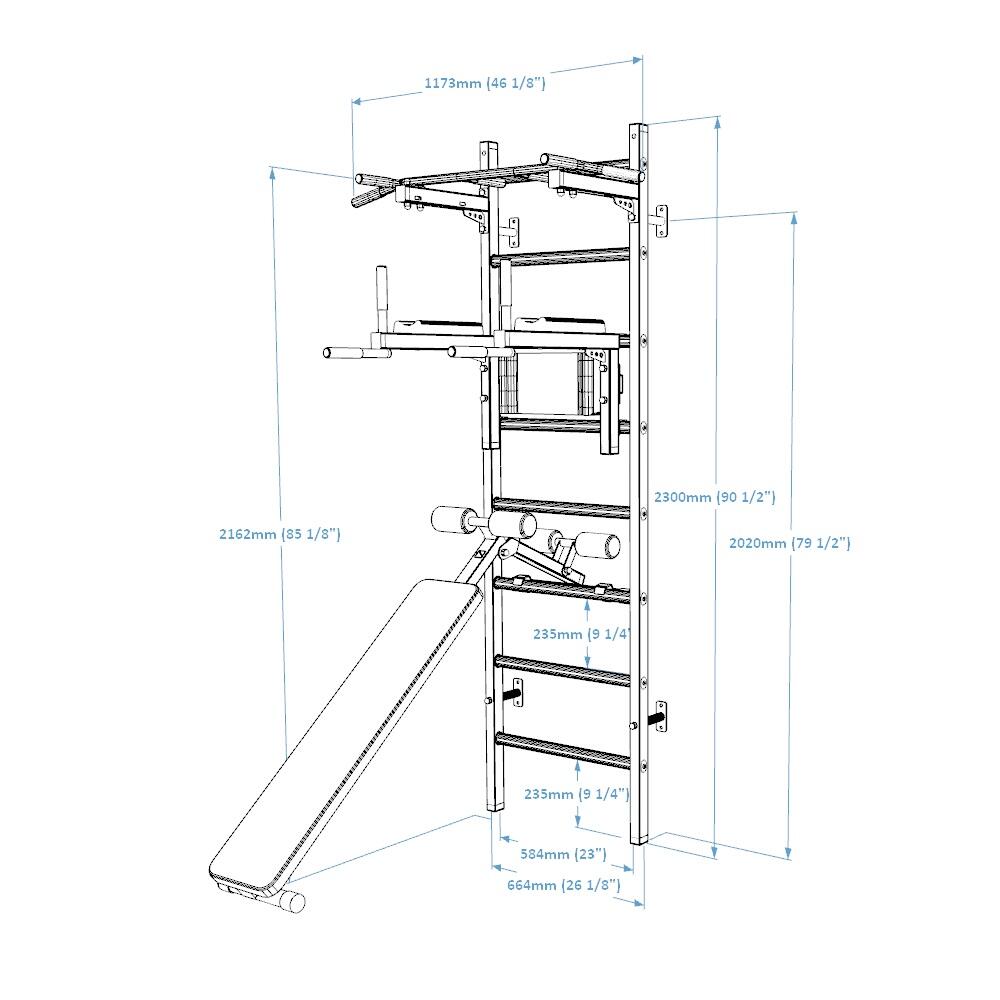 Espaldera BenchK 223B 7/7