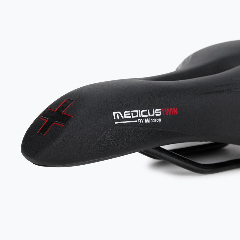 Medicus 1.0 Selle de vélo - Selle de trekking pour homme - Noir