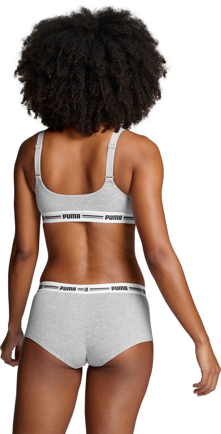 Canottiera Reggiseno Sportivo Donna MISS MOLLY, Imbottita, Con Stretch, Regolabile, Nero