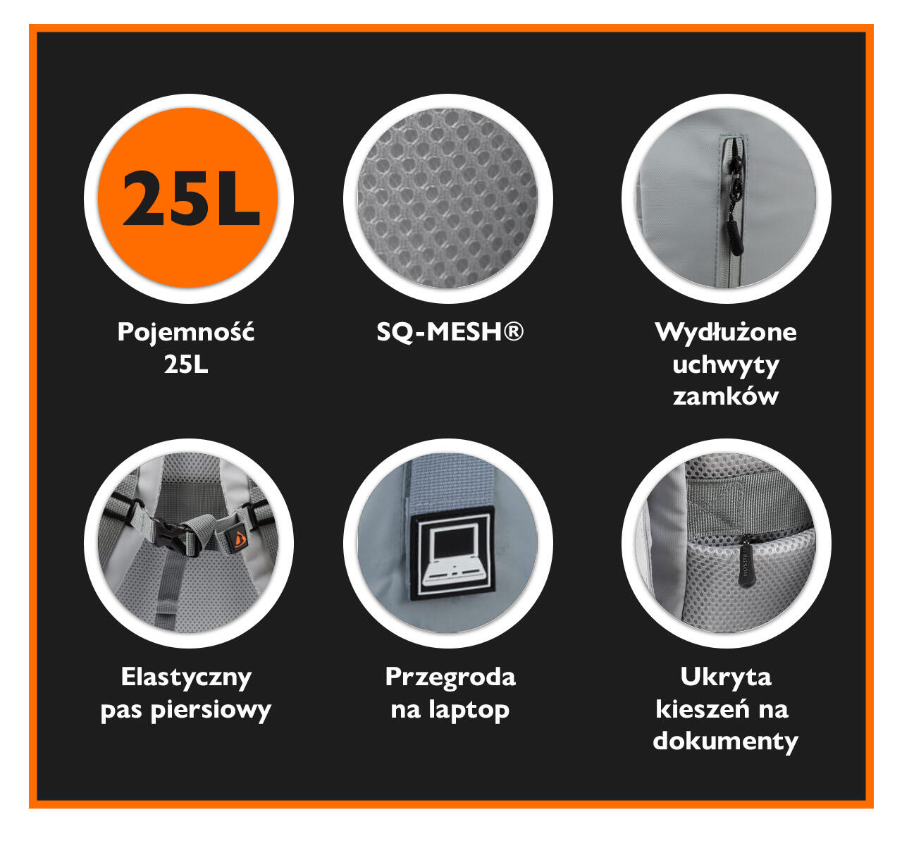 Plecak miejski Citychic 25l 7/7