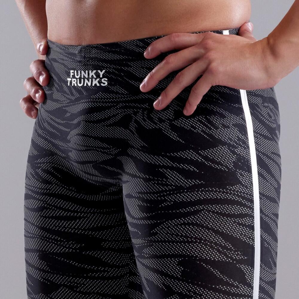 Strój startowy męski wyścigowy do pływania Funky Trunks Jammer 2/4