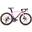 Freedom-Disc Carbon Fiber 24" Wheel Road Bike - Pink Red - Rical-22S