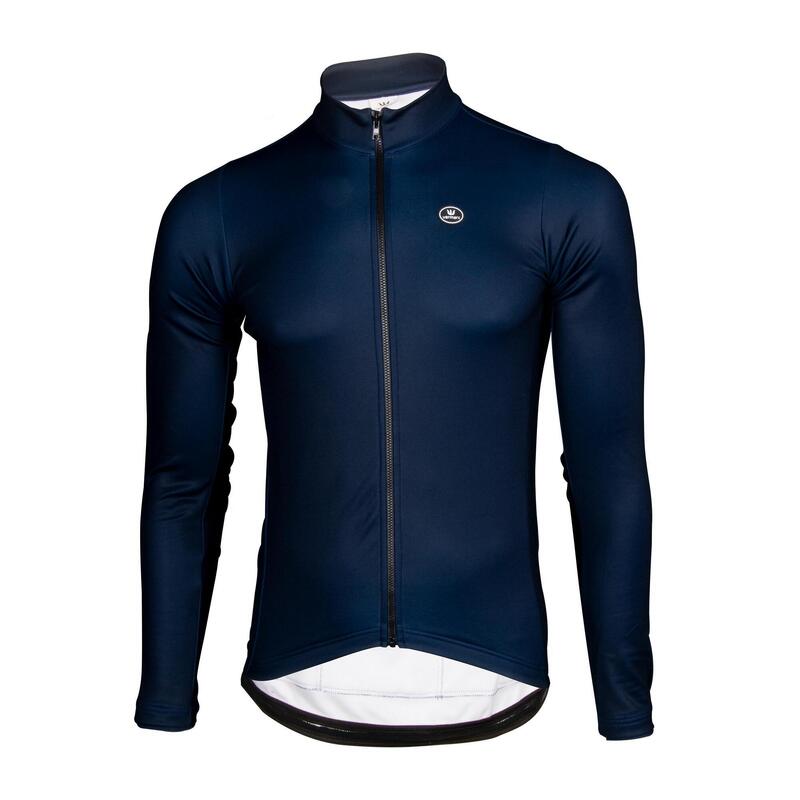 Vermarc Unity Fietsshirt Lange Mouw PR.R Heren Blauw