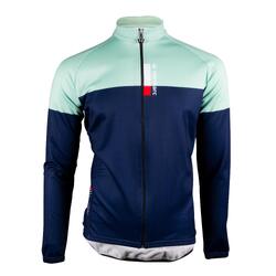 Vermarc E.Y.R. Fietsshirt Lange Mouw ES.L Thermosquare Heren Blauw