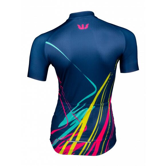 Vermarc Ink Fietsshirt Korte Mouwen SP.L Aero Dames Blauw