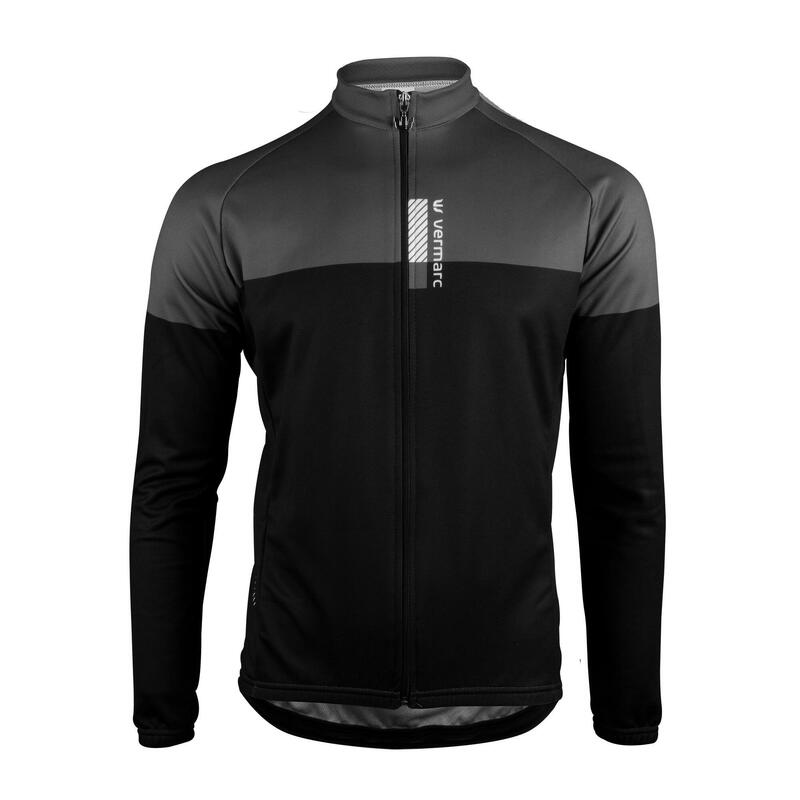 Vermarc E.Y.R. Fietsshirt Lange Mouw ES.L Thermosquare Heren Grijs