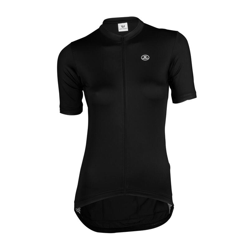 Vermarc Unity Fietsshirt Korte Mouwen PR.R Dames Zwart