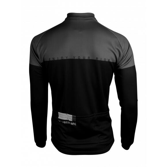 Vermarc E.Y.R. Fietsshirt Lange Mouw ES.L Thermosquare Heren Grijs