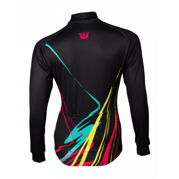 Vermarc Ink Fietsshirt Lange Mouwen SP.L Dames Zwart