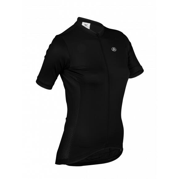 Vermarc Unity Fietsshirt Korte Mouwen PR.R Dames Zwart