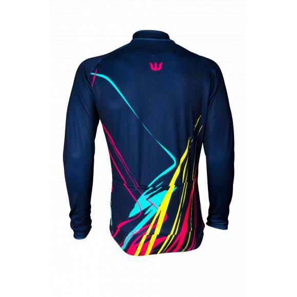 Vermarc Ink Fietsshirt Lange Mouw SP.L Heren Blauw