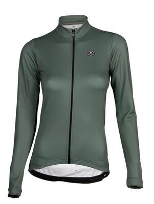 Vermarc unity fietsshirt lange mouwen pr.r dames groen