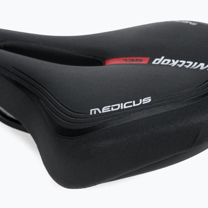 Șa mountain bike adulți Medicus Twin 4.0, Negru