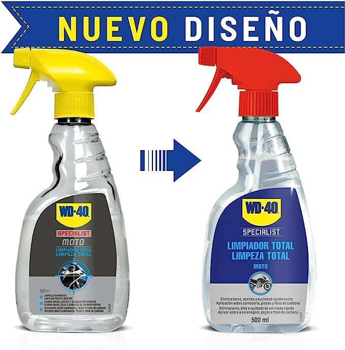 Pack mantenimiento Moto Cera y limpiador total WD-40 2/4