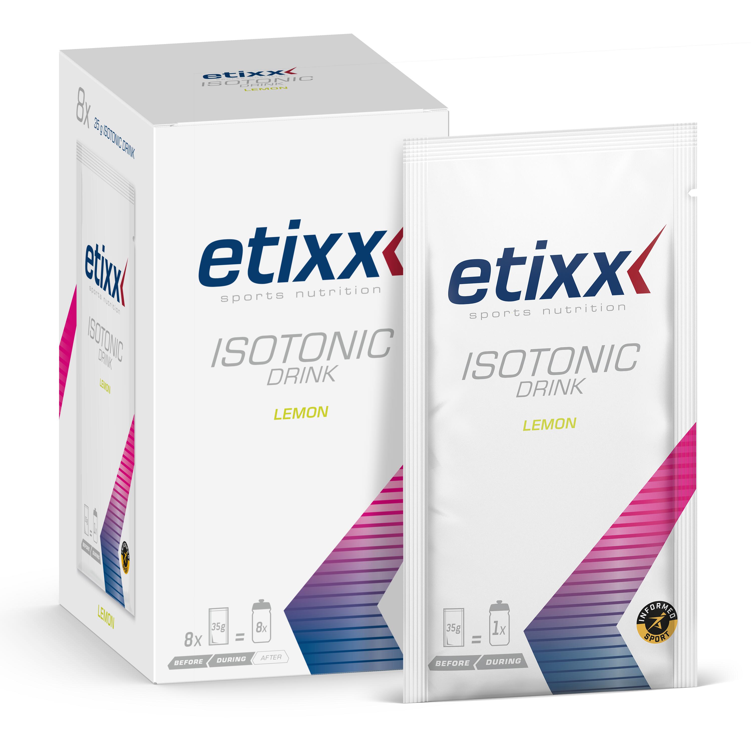ETIXX Isotonic Lemon 8x35g