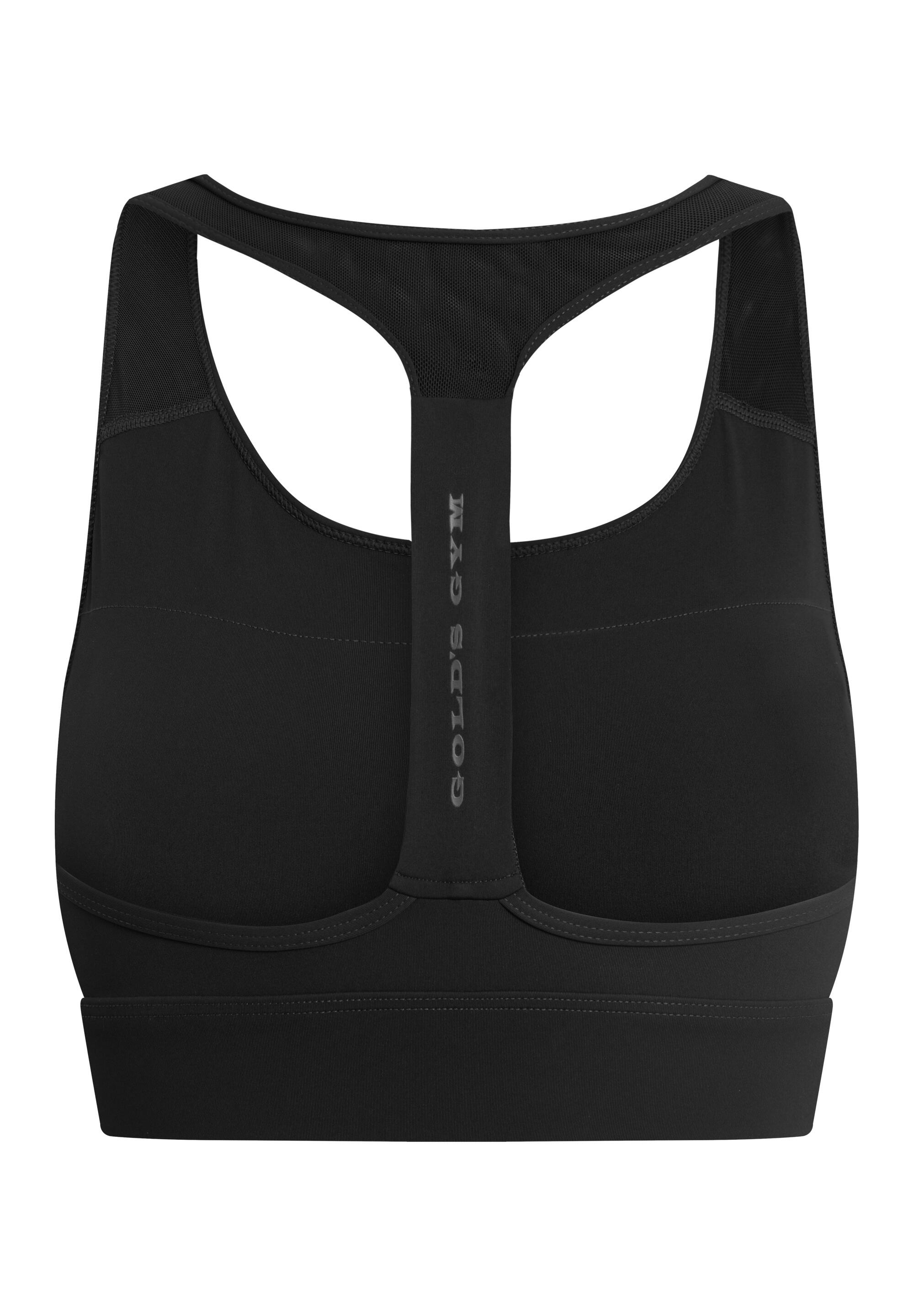 Brassière de sport NADIA noir respirant séchage rapide respectueux de la peau 2/5