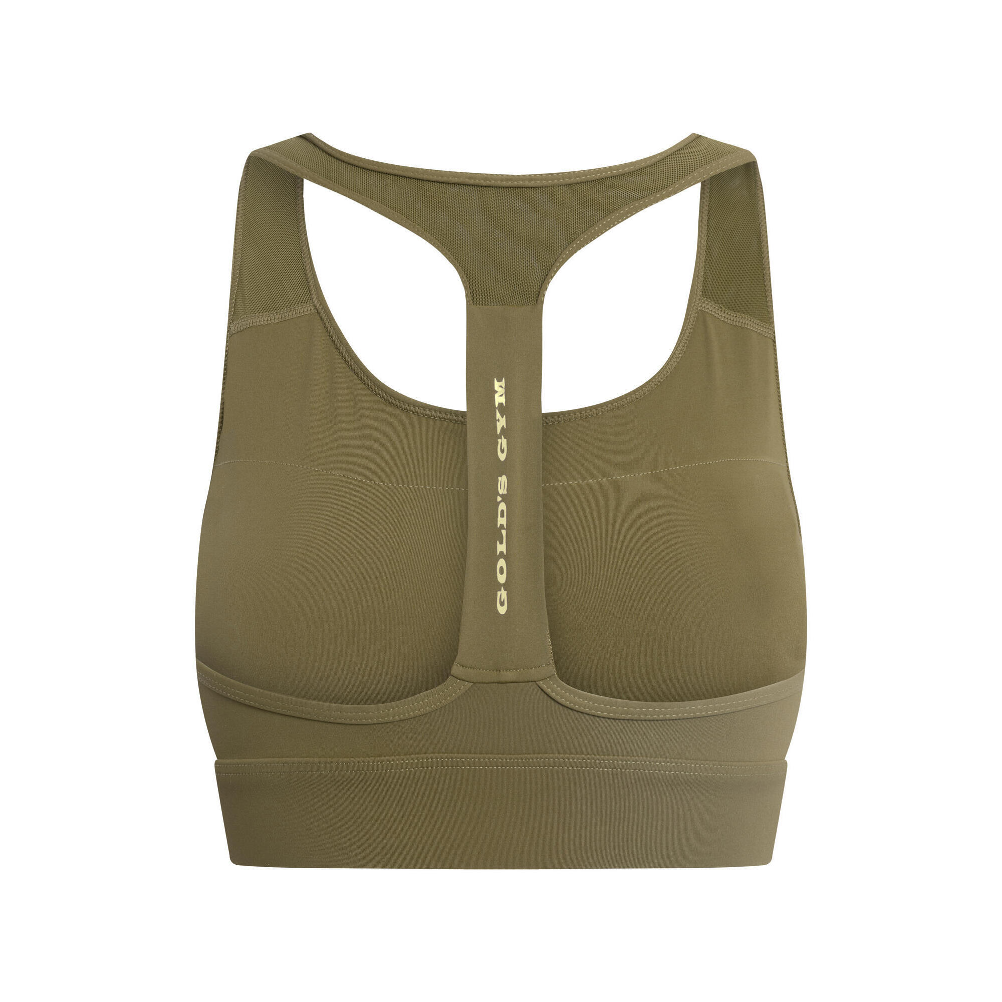 Gold's Gym - Brassière De Sport Nadia Kaki Respirant Séchage Rapide Respectueux De La Peau - Soutien-gorge - Vert - Grand - Decathlon