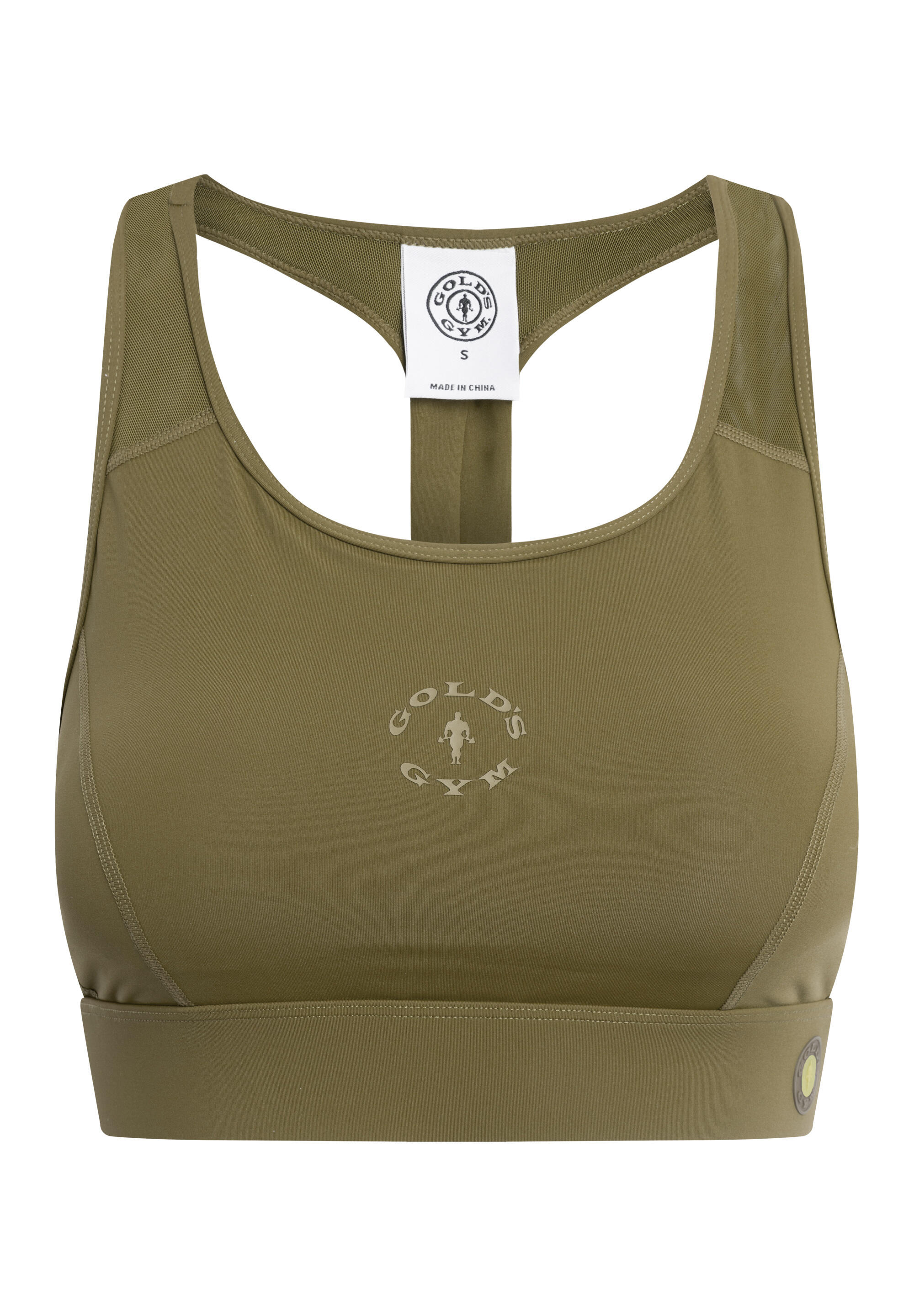 Brassière de sport NADIA kaki respirant séchage rapide respectueux de la peau 2/5