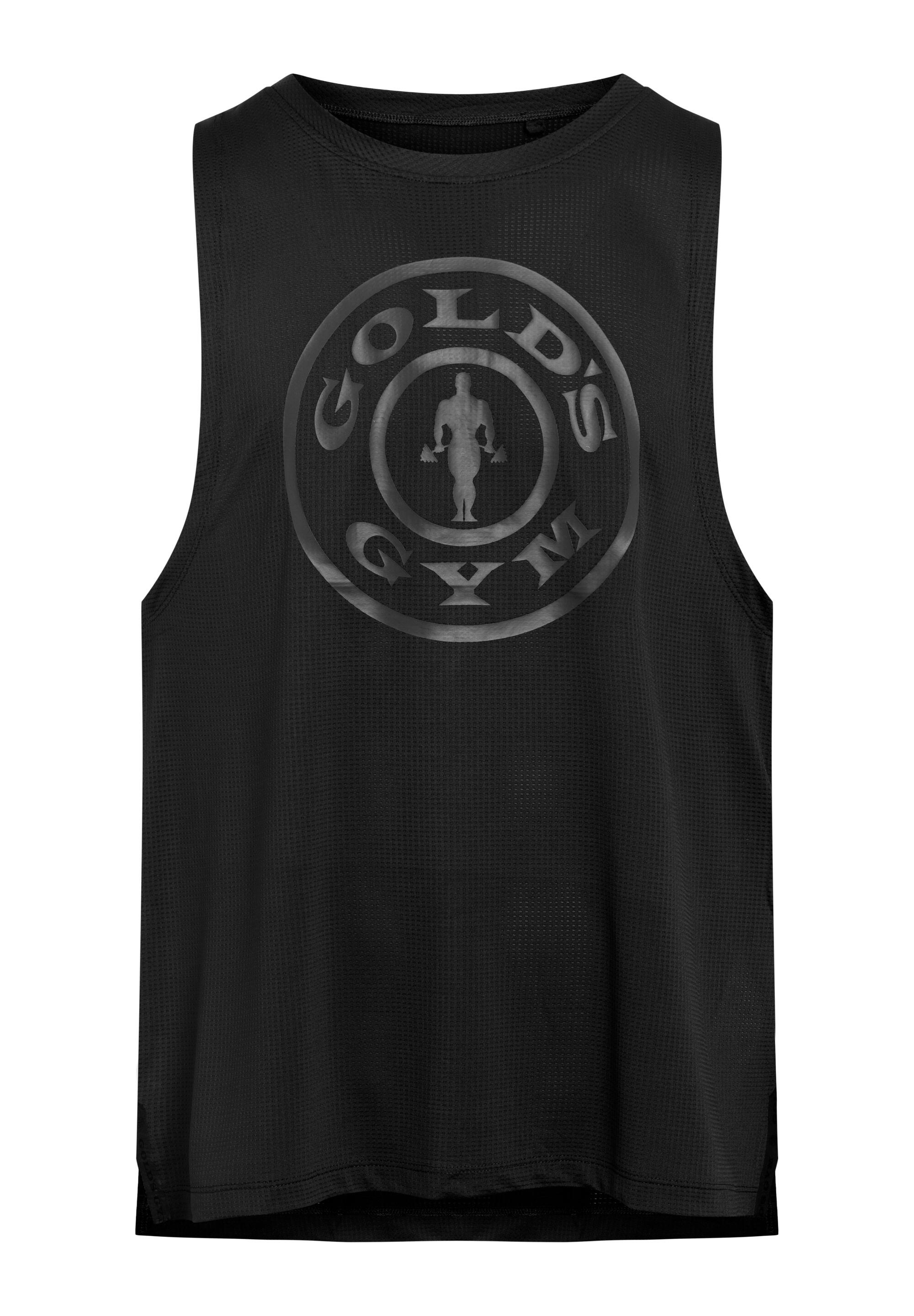 GOLD'S GYM Tanktop PIERCE zwart