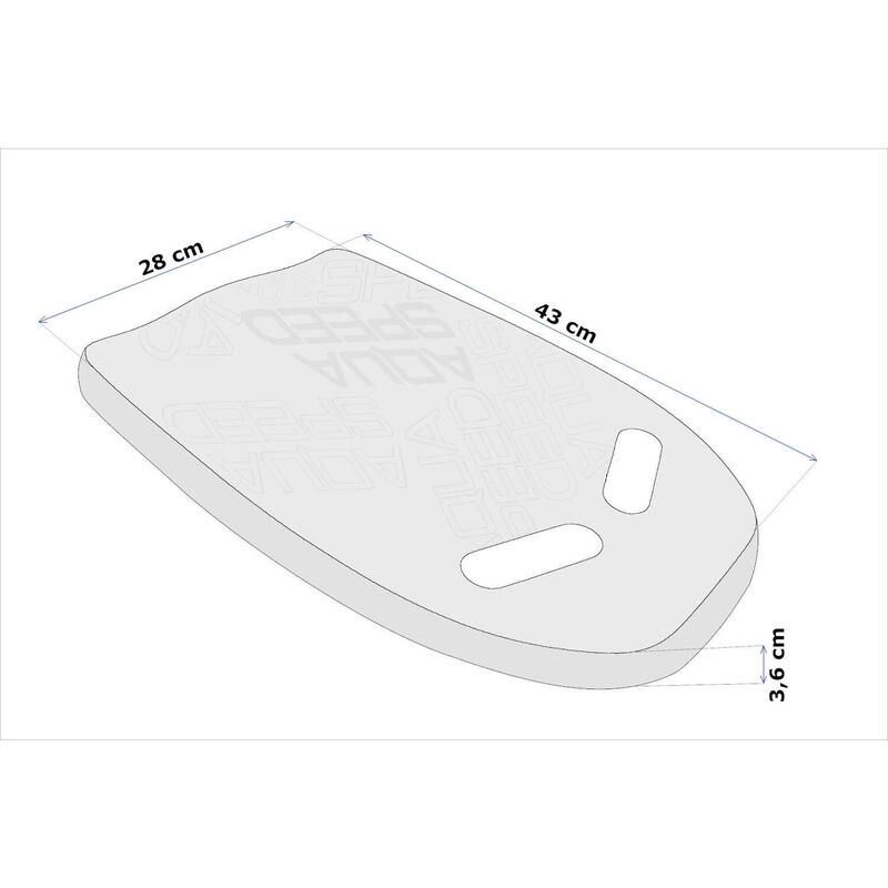 AQUA-SPEED Wave Kickboard