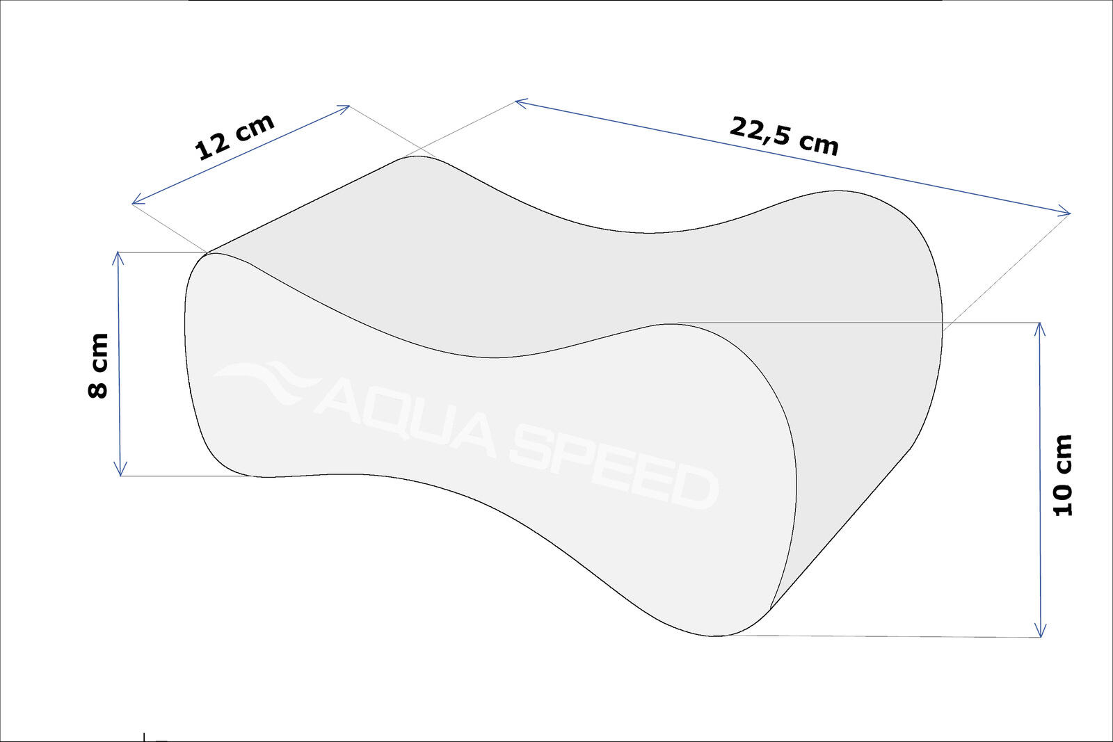 AQUA-SPEED Wave zwemplank 2/2