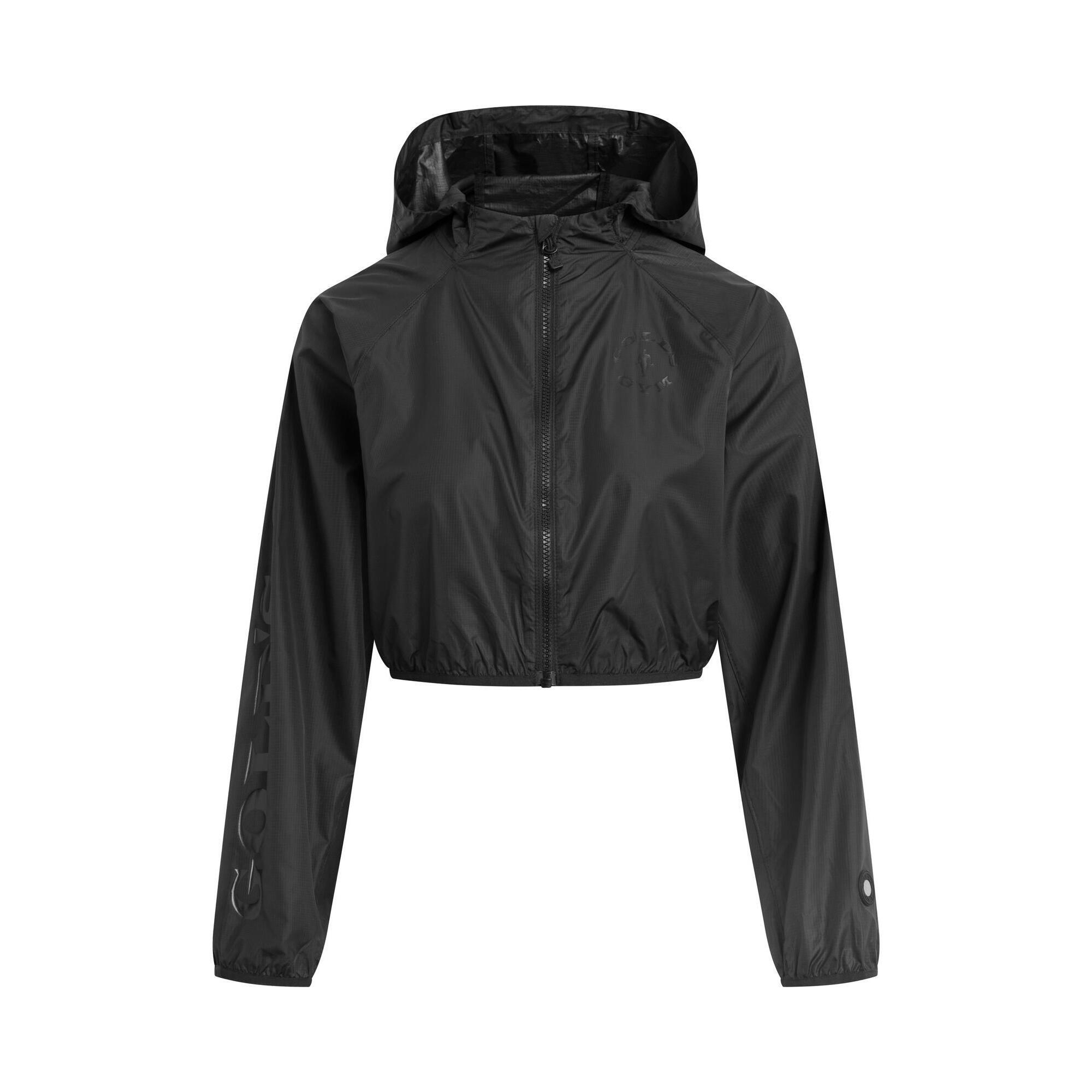 Gold's Gym - Veste Coupe-vent Dana Noir Respirant Séchage Rapide - Coupe Vent - Noir - 44 L - Decathlon