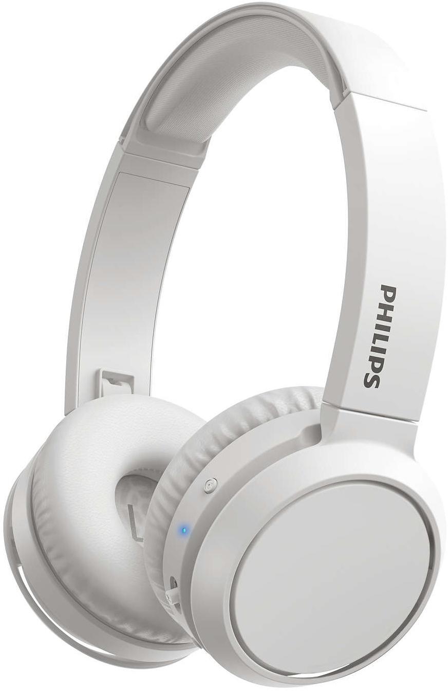 PHILIPS Auriculares Inalámbricos Philips TAH4205 con Micrófono y Bluetooth -  Blancos