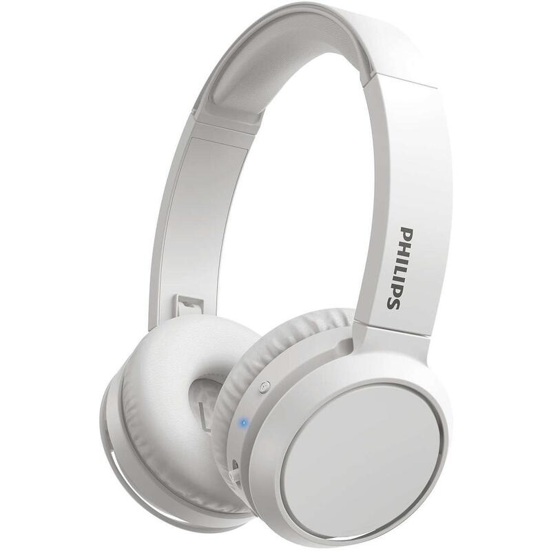Auriculares Inalámbricos Philips TAH4205 con Micrófono y Bluetooth -  Blancos