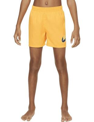 Costume da bagno ragazzo nike swim 4 volley - arancio