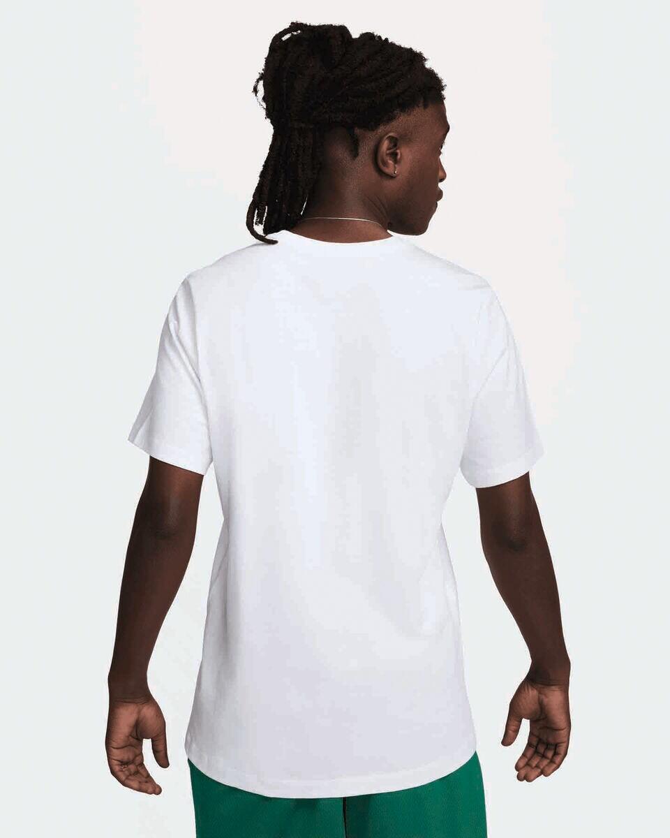T-shirt uomo nike sportswear - bianco/giallo 2/3