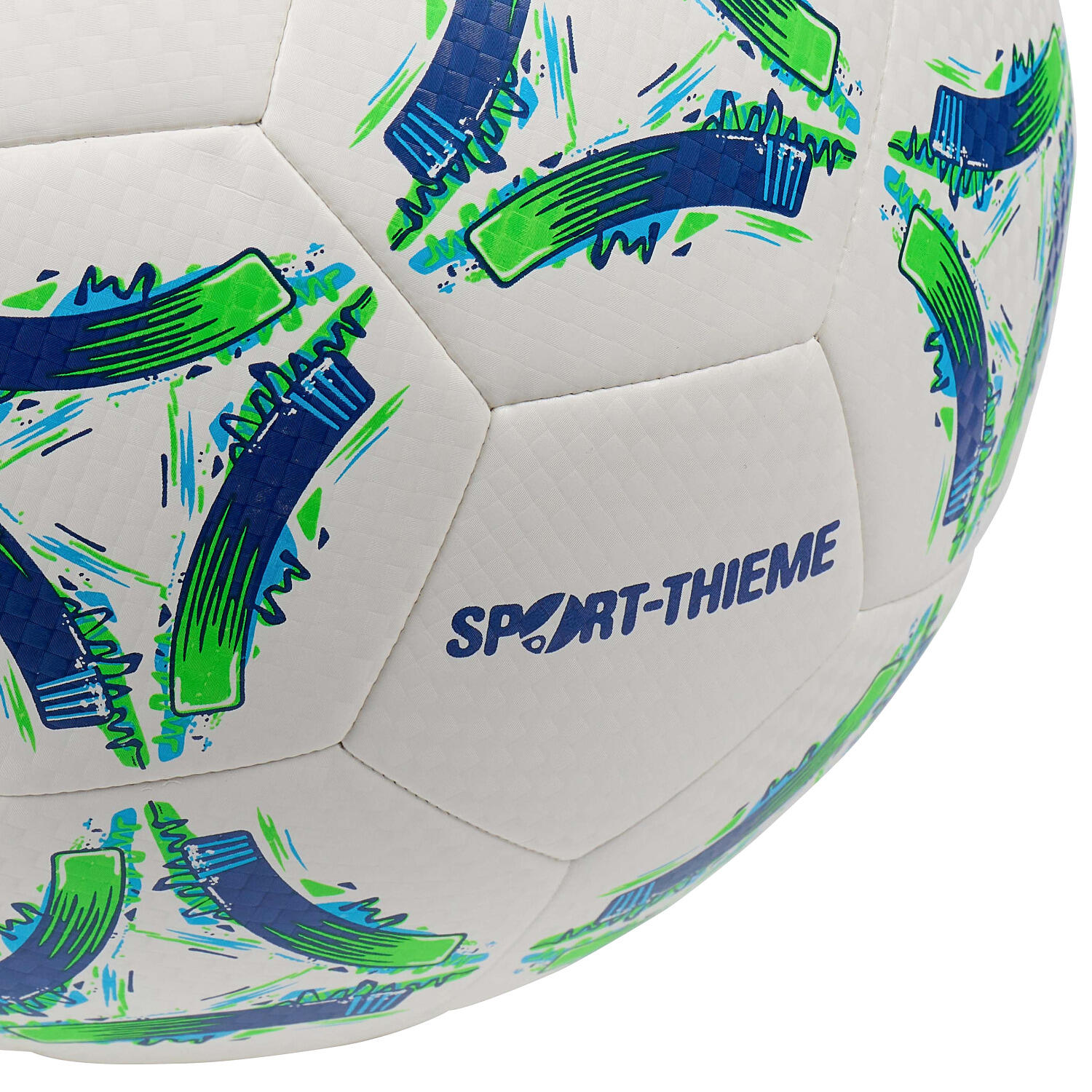 Fußball CoreX Kids X-Light Größe 5 Fussball Unisex Weiß-Grün-Blau 4/5