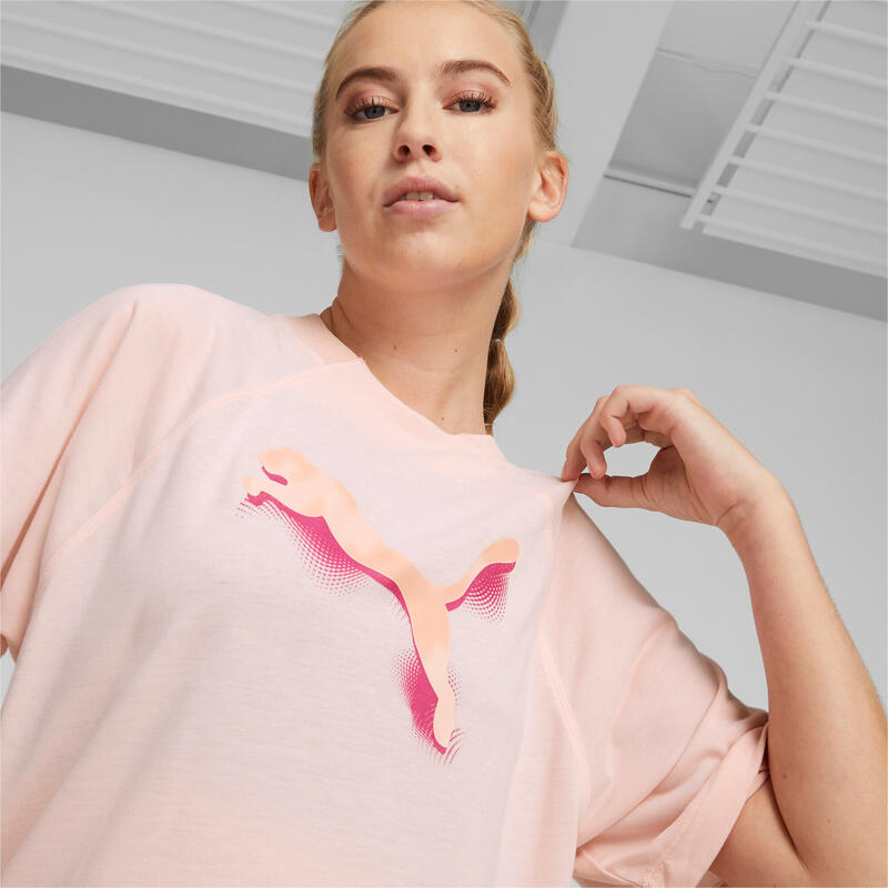 Camiseta de Manga Corta Mujer Puma Modernoversi Rosa