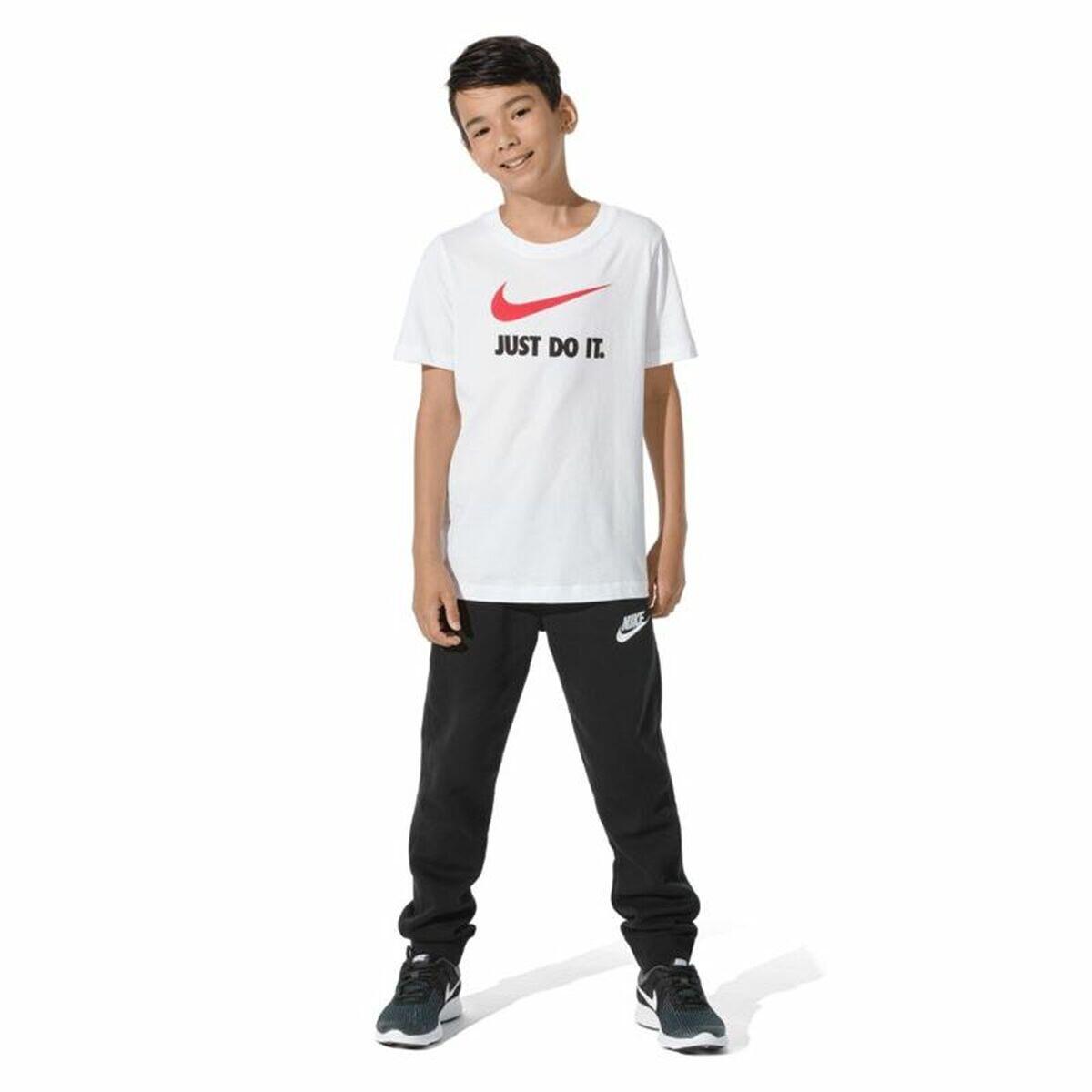 Camiseta de Manga Corta Infantil Nike Sportswear Blanco 4/5