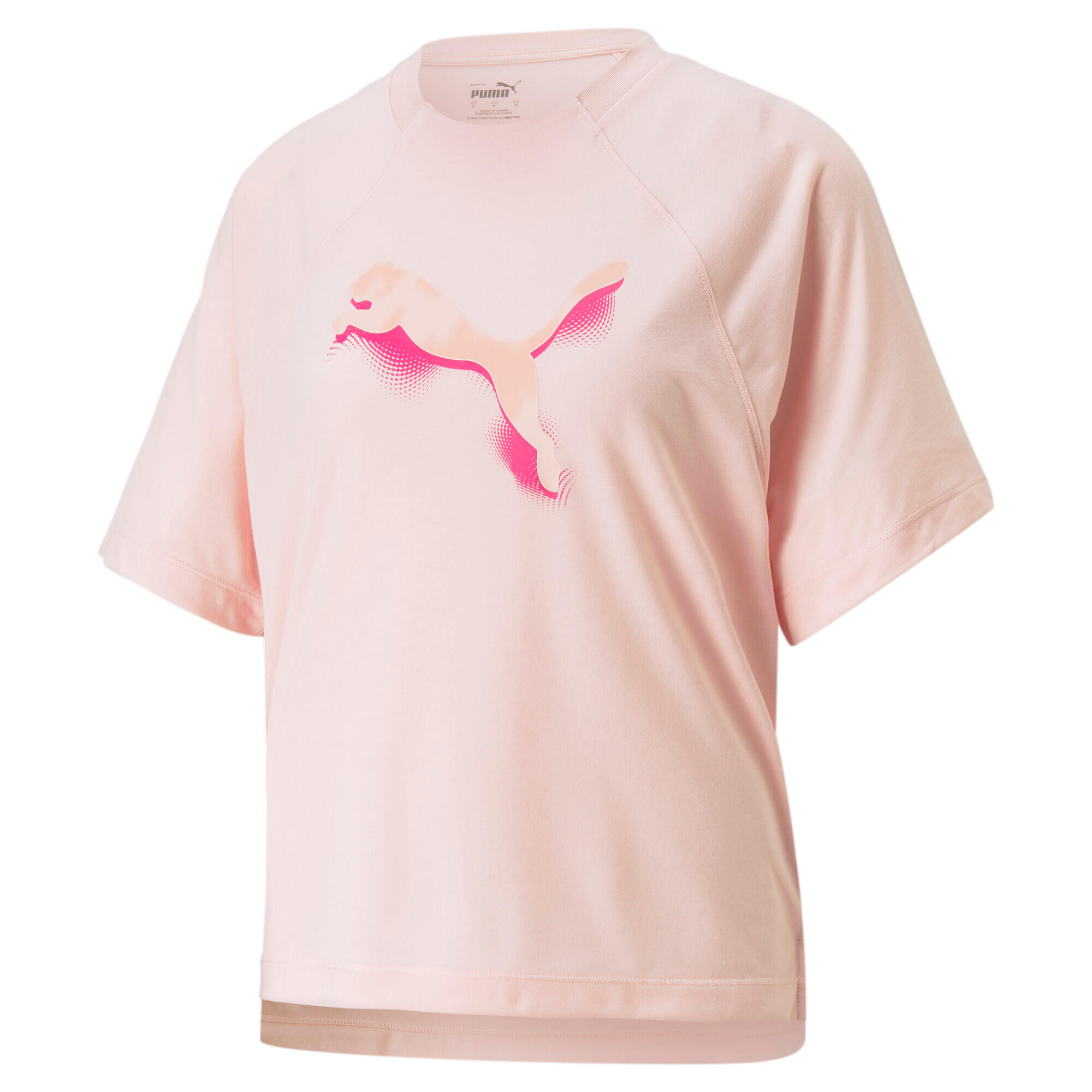 Maglia a Maniche Corte Donna Puma Modernoversi Rosa PUMA Decathlon