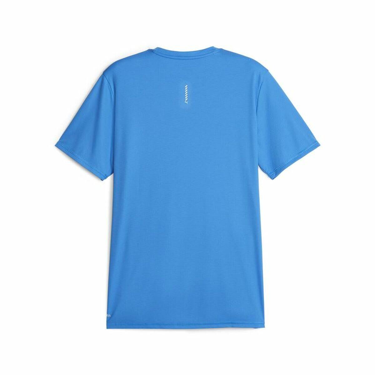 Maglia a Maniche Corte Uomo Puma Run Favorite Ss Blu cielo 2/7